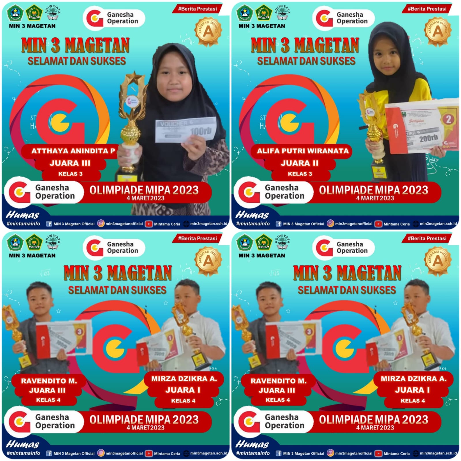 Juara Olimpiade MIPA GO 2023